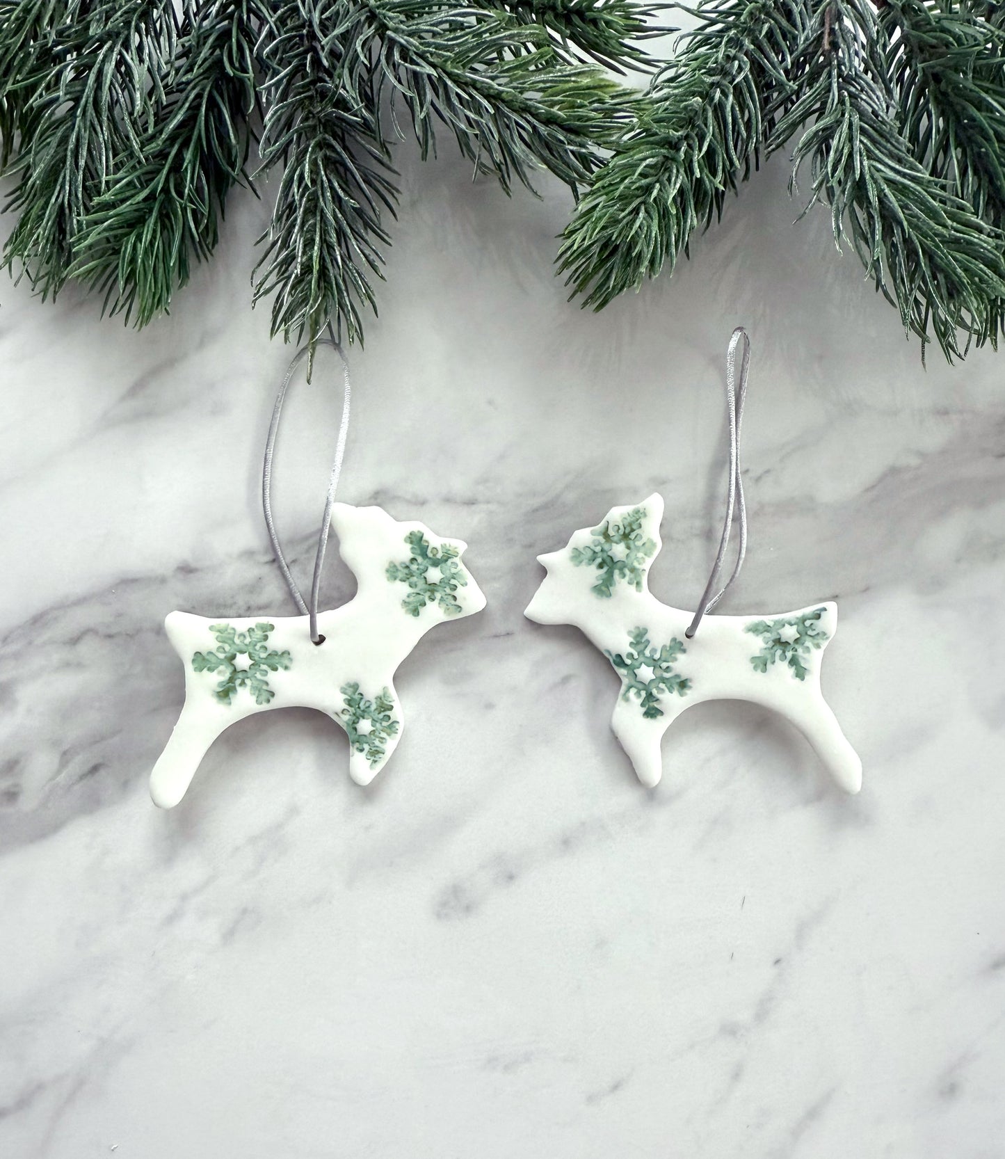 Porcelain Christmas Decoration & Garland Workshop
