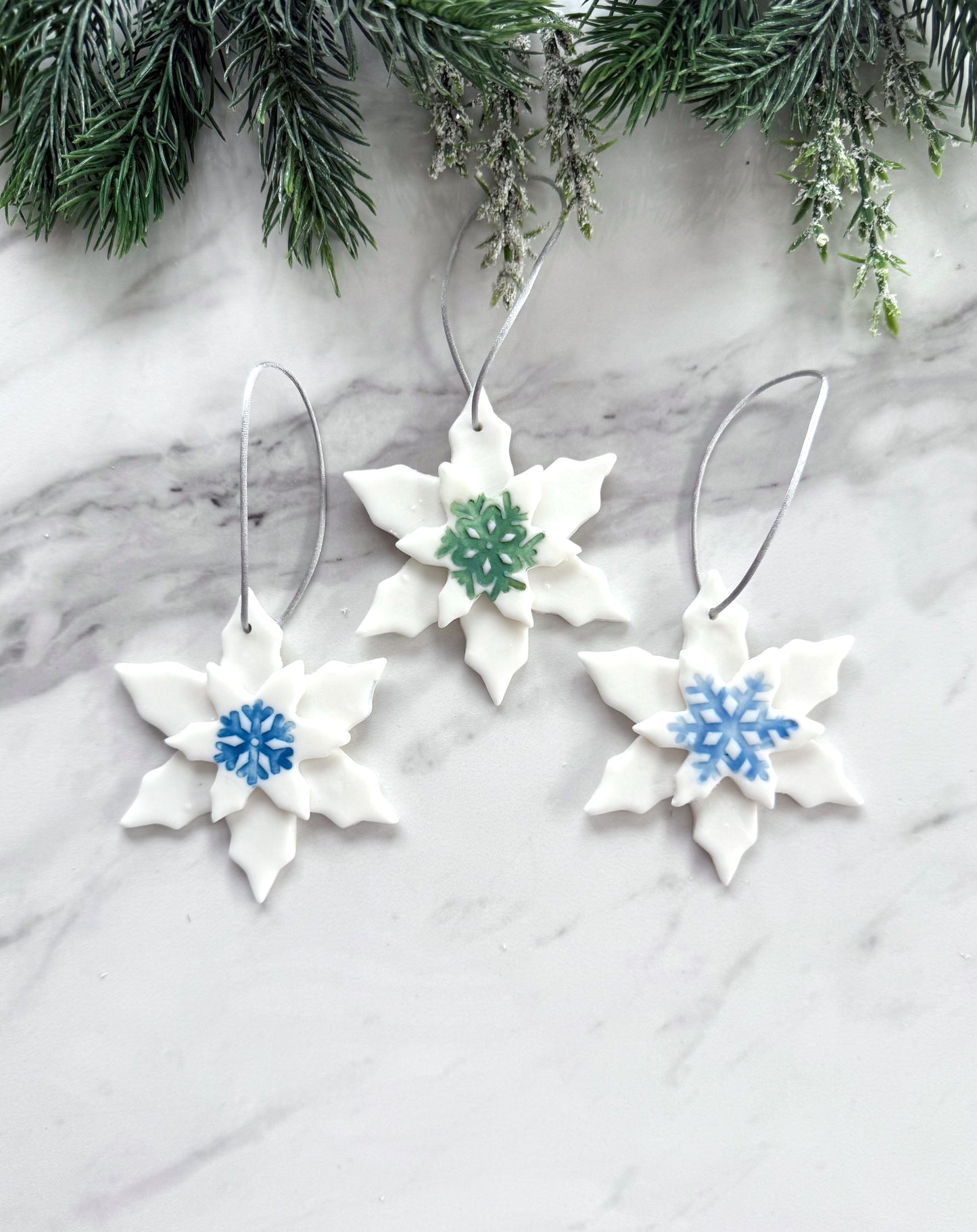Porcelain Christmas Decoration & Garland Workshop