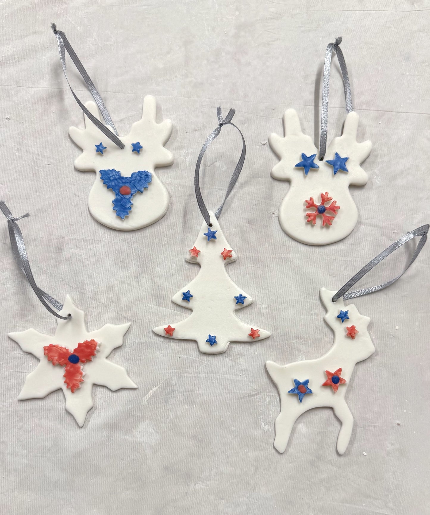 Porcelain Christmas Decoration & Garland Workshop
