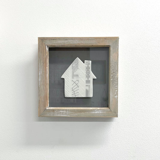 Framed Porcelain House