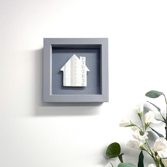 Framed Porcelain House - Fusion