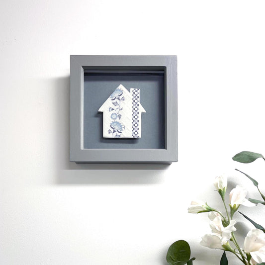 Framed Porcelain House - Jasmine