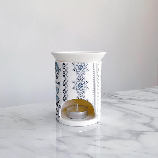 Wax Melt Burner - Jasmine Design