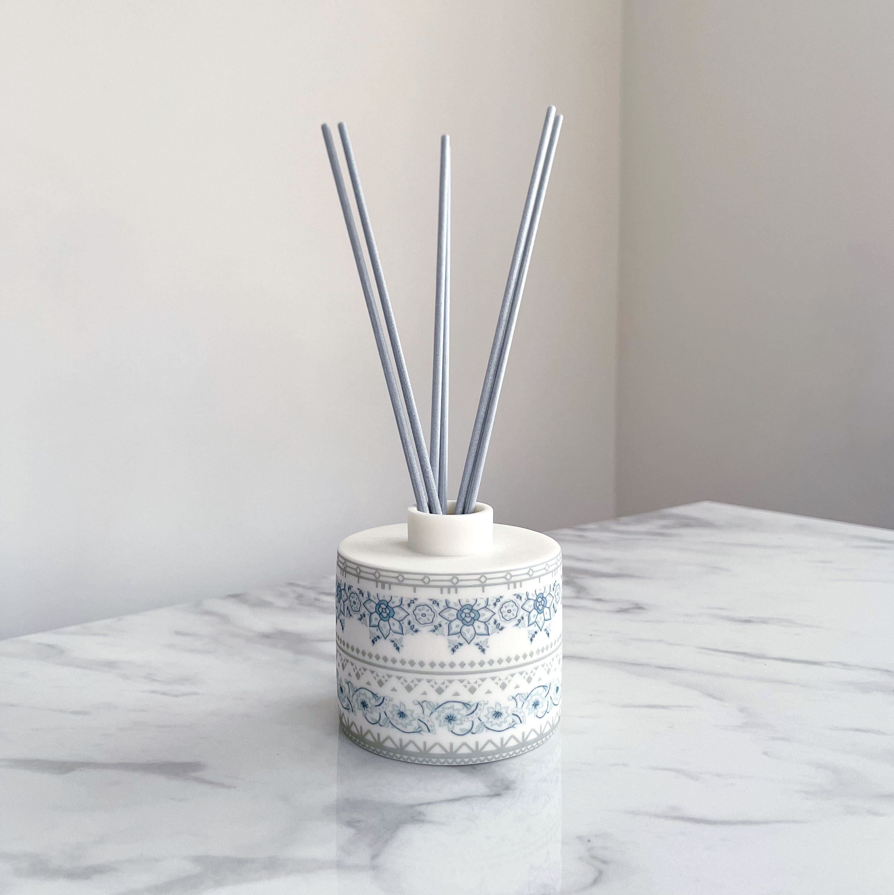 Reed Diffuser Pot - Safflower Design – Alex Allday Ceramics