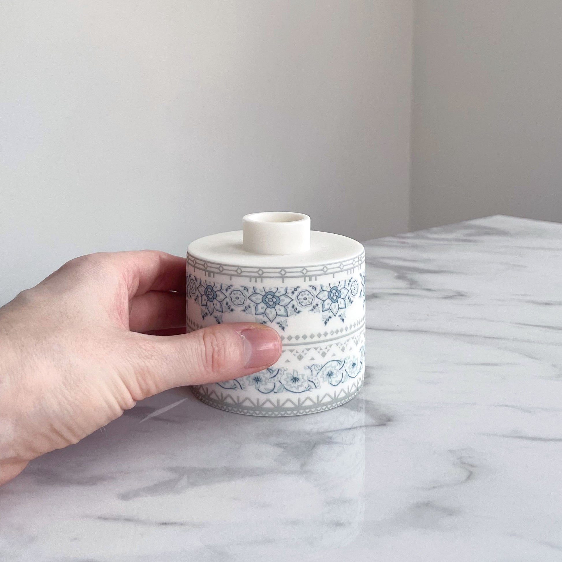 Reed Diffuser Pot - Safflower Design – Alex Allday Ceramics